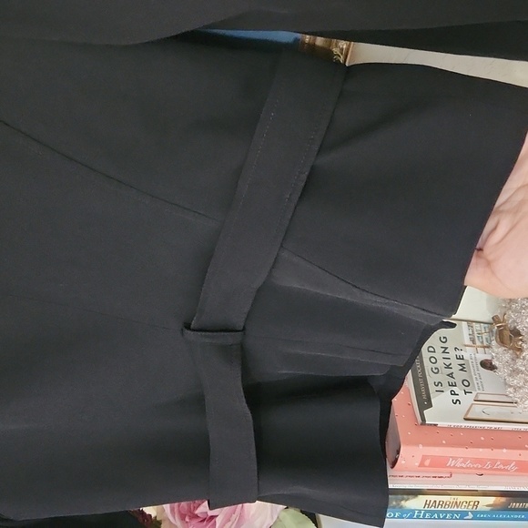 Talbots Stretch Black Blazer Collegiate Preppy Career Luxury Feminine Minimalist - Picture 15 of 16